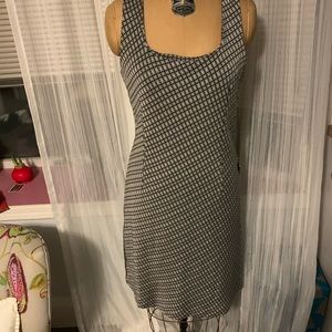 Checkered Sheath Dress